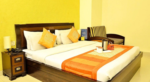 Двухместный номер Deluxe с красивым видом из окна Hotel SHIMLA HERITAGE- Near B L K Hospital
