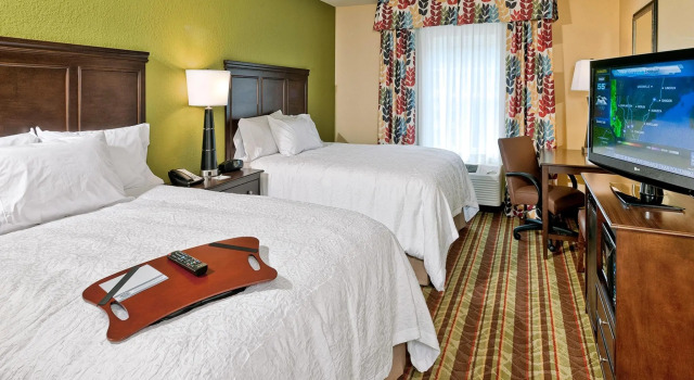 Четырёхместный номер Standard Hampton Inn Augusta