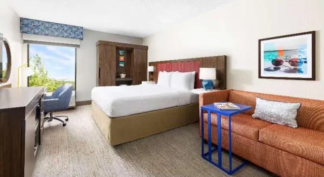 Двухместная студия Hampton Inn Long Island/Islandia