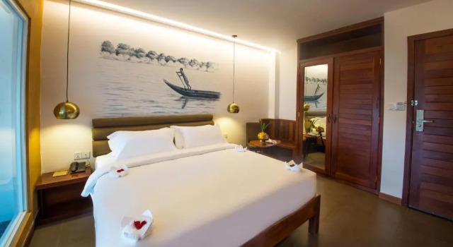 Двухместный номер Deluxe с видом на реку Almond Hotel Bassac River