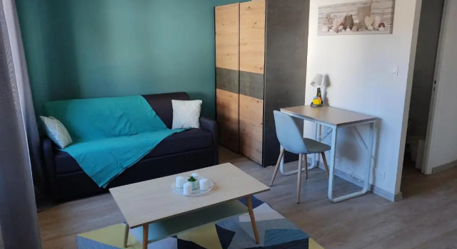 Апартаменты studio cosy proche du centre + parking gratuit