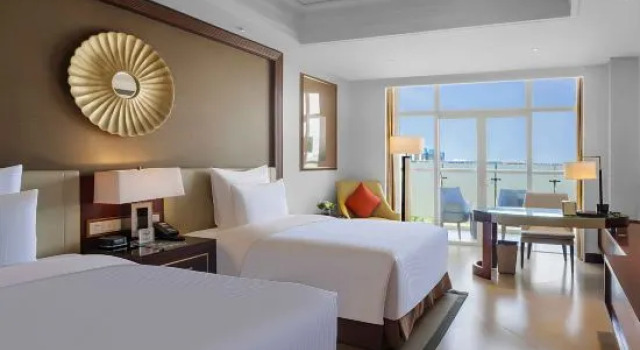 Standardowy pokój z widokiem na rzekę Howard Johnson New Port Resort Haikou