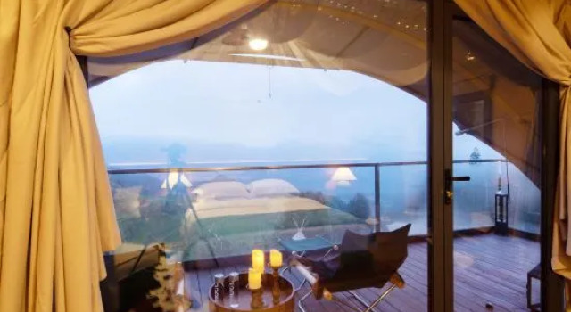 Тент Clouds and Terraces return to the wild sea of clouds camp