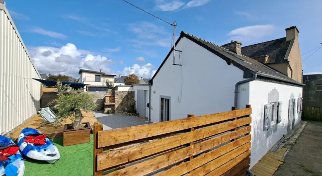 Коттедж Comfortable Cottage Close to the Beach, Portsall, 2 Canoes