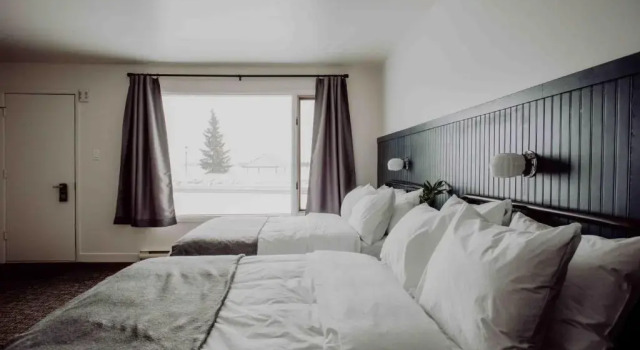 Двухместный номер Standard с видом на озеро The Bayview Motel - Fort Frances, ON - Lakeside Motel