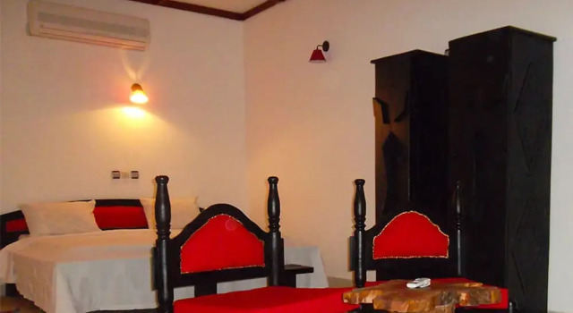 Двухместный номер Luxury с видом на море Hotel Village Vacances Awale Plage