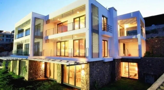 Gumbet Luxury Villa - 3 Bedrooms, Rezervovat Vila Hotely v Mugla s parkováním, Parkování