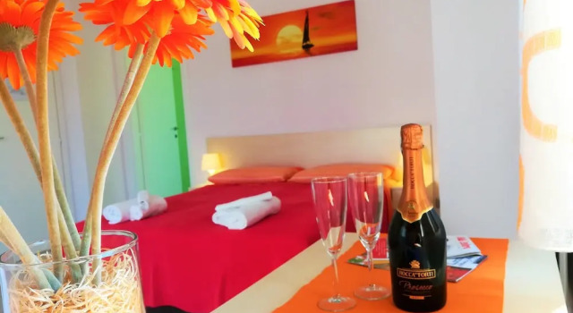Standard Doppel Zimmer mit Bergblick Zefiro B&B