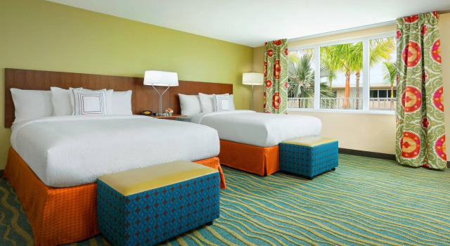 Четырёхместный номер Standard с видом на сад Fairfield by Marriott Inn & Suites Key West at The Keys Collection