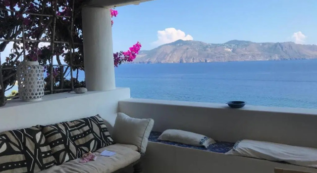 Villetta I 100 Gradini - ampie terrazze sul mare e giardino mediterraneo, Забронировать Отель Санта-Марина-Салина Salina