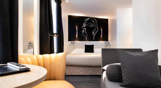 Трёхместный номер Standard Hôtel Montparnasse Saint Germain