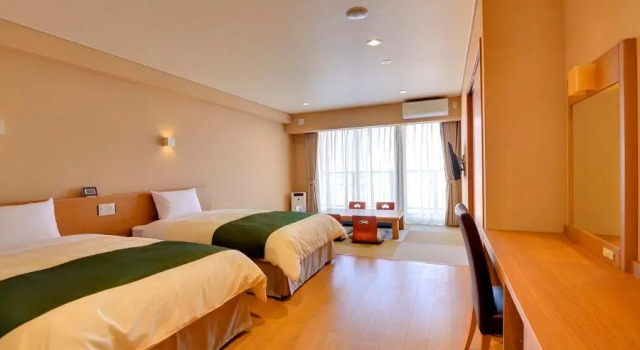 Четырёхместный номер Standard Hotel Seaside Shimabara