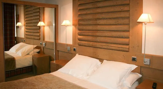 Двухместный номер Standard с видом на горы Hotel Le Ski Dor