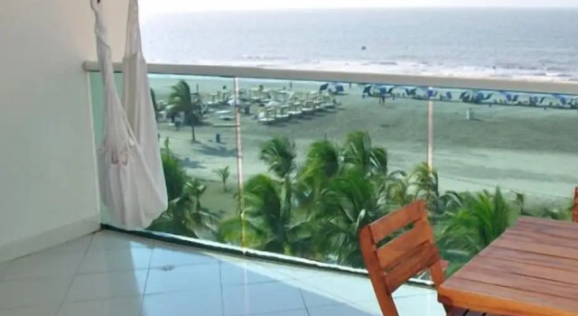 Апартаменты с 3 комнатами с балконом Apartamentos Morros 427 Cartagena