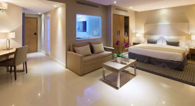 Habitación De lujo con balcón Herbert Samuel The Reef Eilat