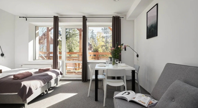 Семейный номер Standard с балконом и с видом на горы Villa Alpina - 5 minut do szlaków i wyciągów