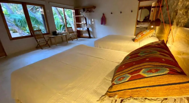 Двухместный номер Standard с видом на сад Hotel Pocna Tulum