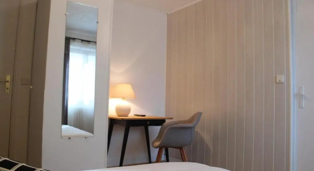 Standard- dobbelt værelse Hôtel Les Glycines