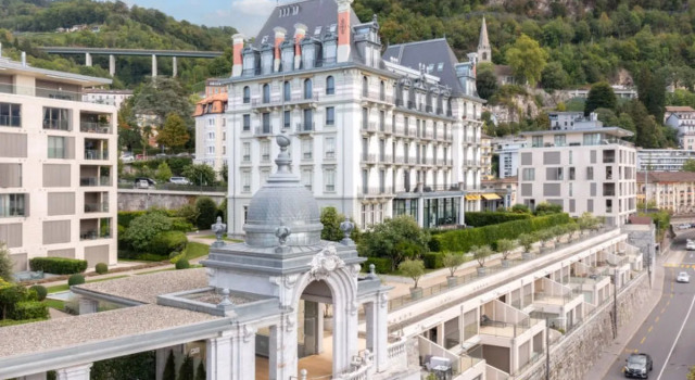 Le Belvédère D1.4, Забронировать Отель Отели Монтрё с бассейном, рядом с Montreux Christmas Market, Бассейн