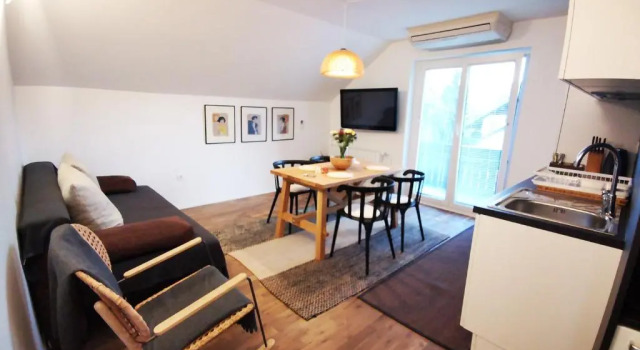 Апартаменты с 2 комнатами с балконом Apartments Poldi