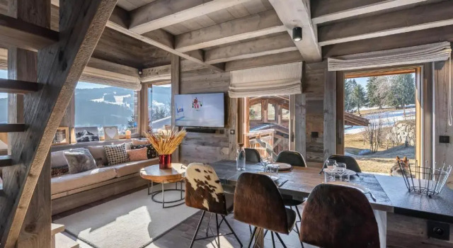 Chalet Combloux, 4 pièces, 6 personnes - FR-1-569-43, Забронировать Шале Виллы Овернь-Рона-Альпы, Вилла
