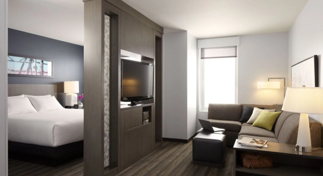 Двухместная студия Hyatt House Winnipeg South Outlet Collection