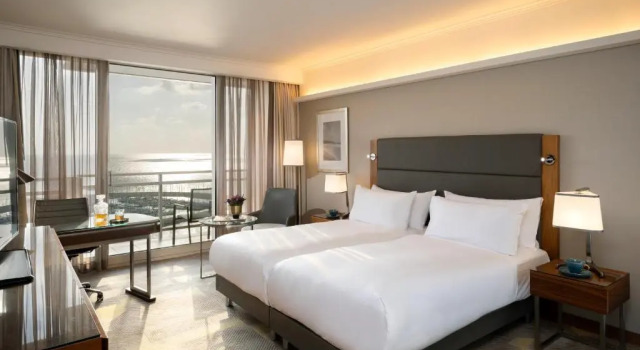 Executive Twin room with Sea View Hilton Tel Aviv Hotel