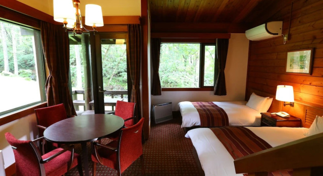 Коттедж Standard с балконом Tateshina Tokyu Hotel