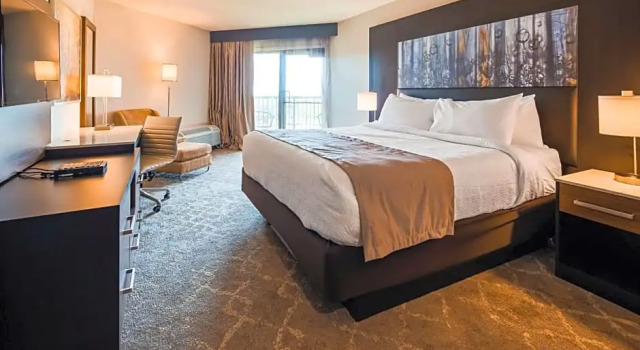Standard Zimmer mit Balkon Aiden by Best Western Warm Springs Hotel and Event