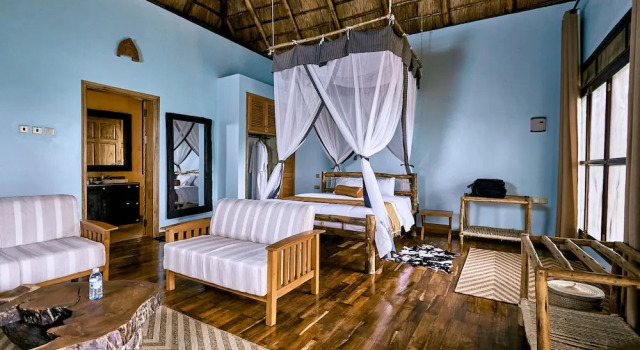 Двухместный номер Standard c 1 комнатой с балконом и с видом на парк Buffalo Safari Lodge