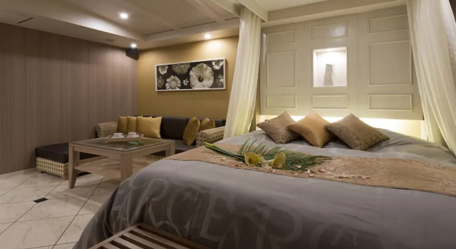 Номер Deluxe с балконом Hotel Watergate Okayama - Adults Only