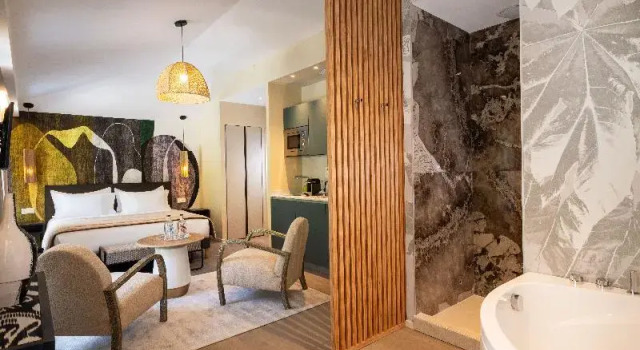 Люкс с балконом Palais Ségurane Boutique Hôtel