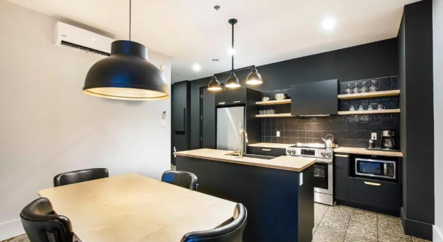 Двухместные семейные апартаменты Les Lofts de la Gare - Par Les Lofts Vieux-Québec
