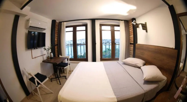 Трёхместный номер Deluxe с видом на море Fanus Suites Karaköy