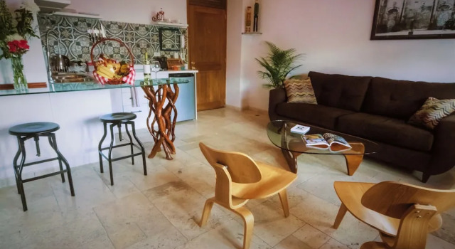 Executive Dvoulůžkový s manželskou postelí Apartmá s balkonem La Isabela Suites
