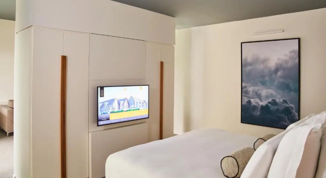 Двухместный полулюкс с видом на патио Le Domaine des Vanneaux Golf & Spa LIsle Adam - MGallery Collection