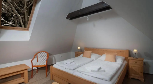 Четырёхместный номер Standard Мансарда Hotel Domovina