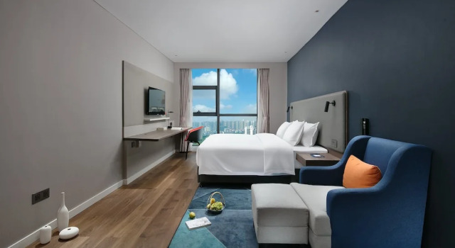 Люкс c 1 комнатой Holiday Inn Express Hengyang High-tech Zone