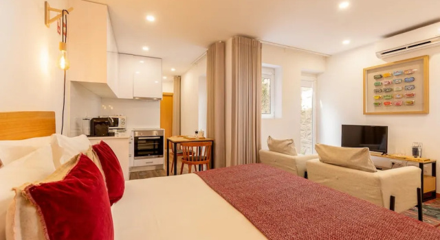 Студия Cosy 0 in Oporto With 1 Bathrooms