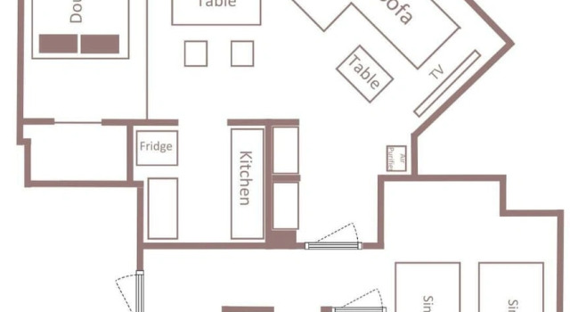 Апартаменты Deluxe Minn Kitahiroshima Station East