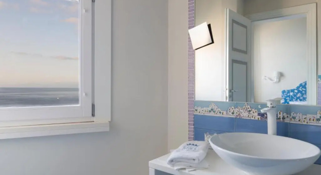 Двухместный номер Deluxe с видом на море Palazzo Mottola Tropea