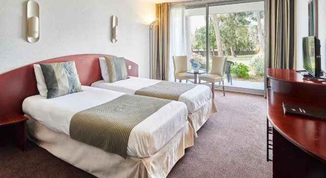 Двухместный номер Standard с видом на сад Club Vacances Bleues Les Jardins De lAtlantique