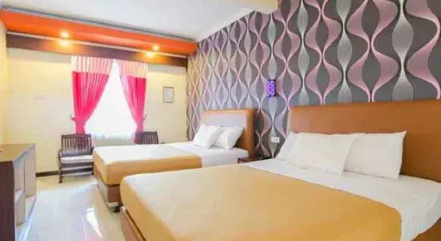 Camera familiare Standard duplex New Cahaya Hotel
