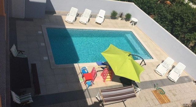 Двухместные апартаменты с балконом Apartments Orange Medulin