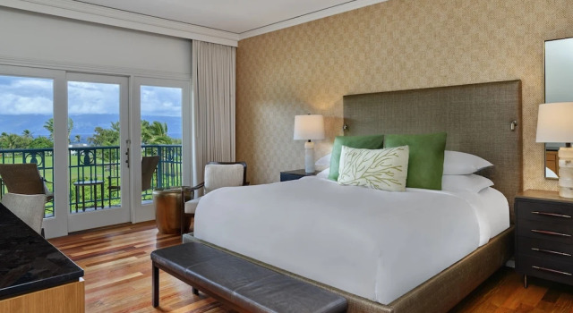 Двухместный номер Club level Deluxe с видом на океан The Ritz-Carlton Maui, Kapalua