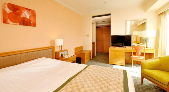 Двухместный номер Deluxe JR Hotel Clement Tokushima