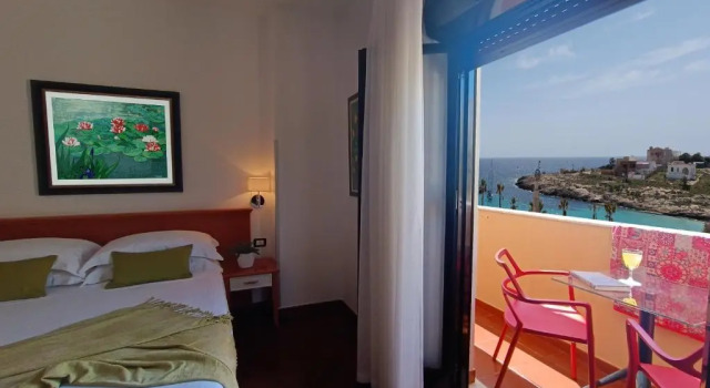 Superior Doppel Zimmer mit Balkon und mit Meerblick Best Western Hotel Martello