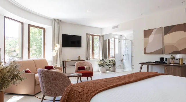 Полулюкс Deluxe Hôtel et Restaurant La Bastide Bourrelly - Mathias Dandine - Teritoria