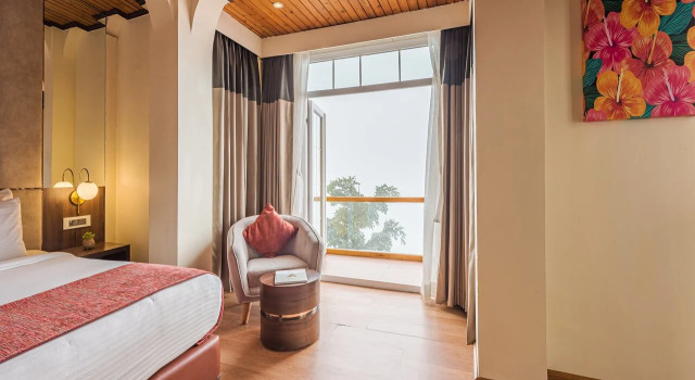Номер Premium с балконом Udaan Nirvana Resort Darjeeling