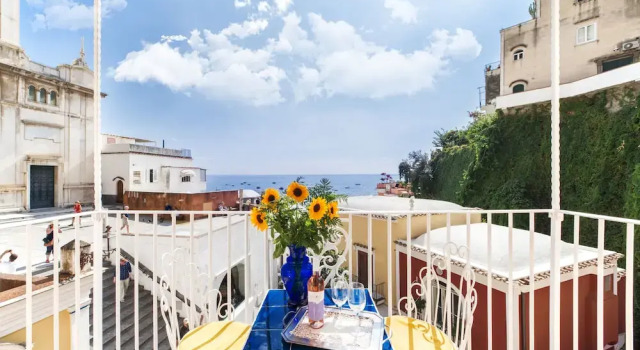Апартаменты с 2 комнатами с балконом Villa Flavio Gioia